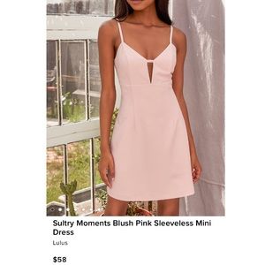 Lulus Blush Dress